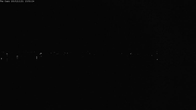 Lake Travis webcam, December 21, 2015 11:00 PM CT