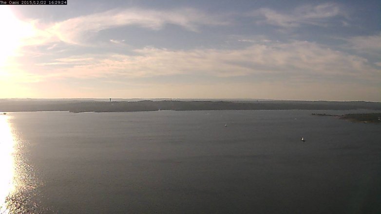 Lake Travis webcam, December 22, 2015 3:35 PM CT