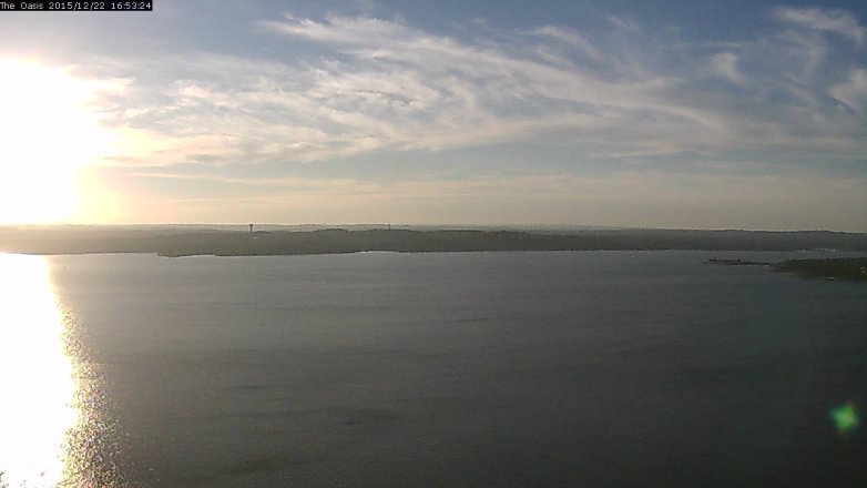 Lake Travis webcam, December 22, 2015 4:00 PM CT
