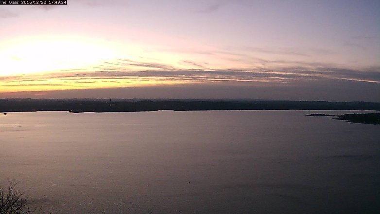 Lake Travis webcam, December 22, 2015 4:55 PM CT