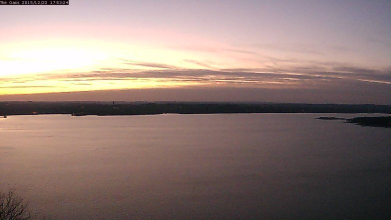 Lake Travis webcam, December 22, 2015 5:00 PM CT