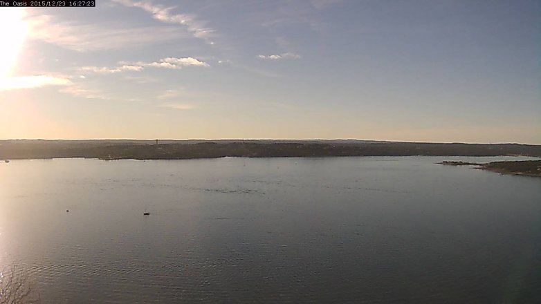 Lake Travis webcam, December 23, 2015 3:35 PM CT