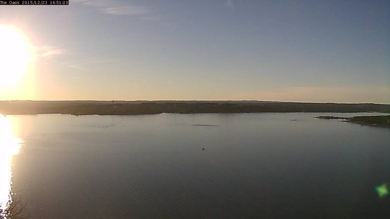 Lake Travis webcam, December 23, 2015 3:55 PM CT
