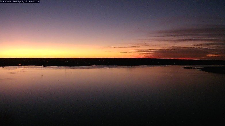 Lake Travis webcam, December 23, 2015 5:10 PM CT