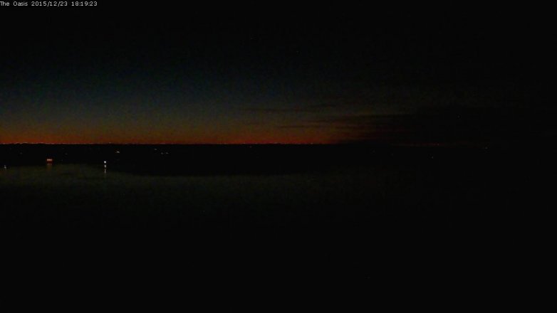 Lake Travis webcam, December 23, 2015 5:25 PM CT