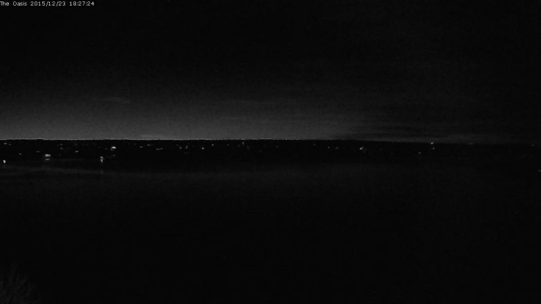 Lake Travis webcam, December 23, 2015 5:35 PM CT