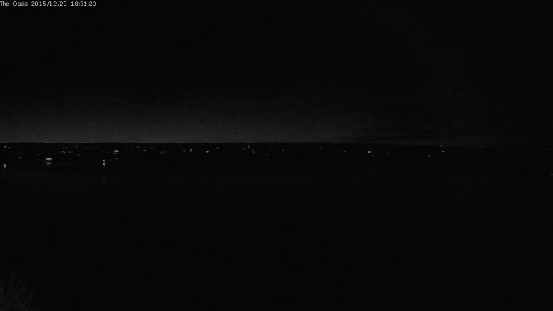 Lake Travis webcam, December 23, 2015 5:40 PM CT