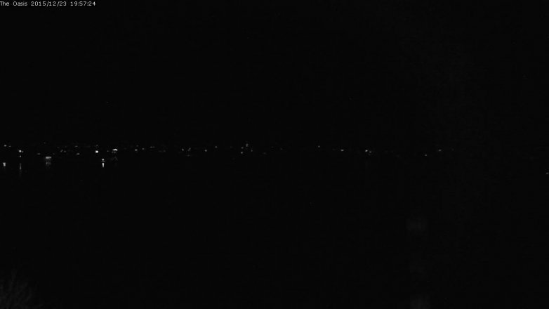 Lake Travis webcam, December 23, 2015 7:05 PM CT