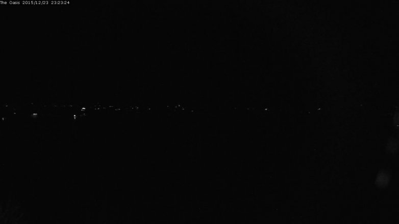 Lake Travis webcam, December 23, 2015 10:30 PM CT