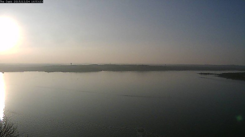 Lake Travis webcam, December 24, 2015 4:00 PM CT
