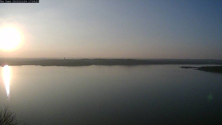 Lake Travis webcam, December 24, 2015 4:15 PM CT