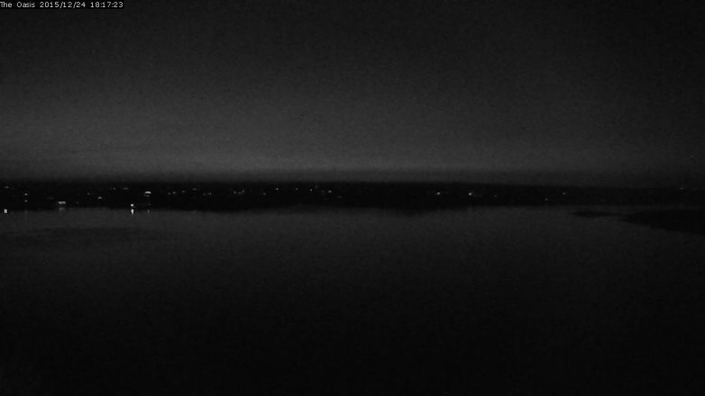 Lake Travis webcam, December 24, 2015 5:25 PM CT