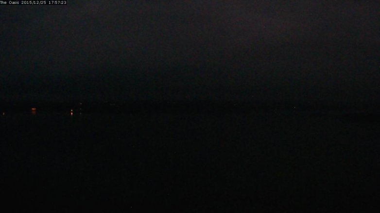 Lake Travis webcam, December 25, 2015 5:05 PM CT