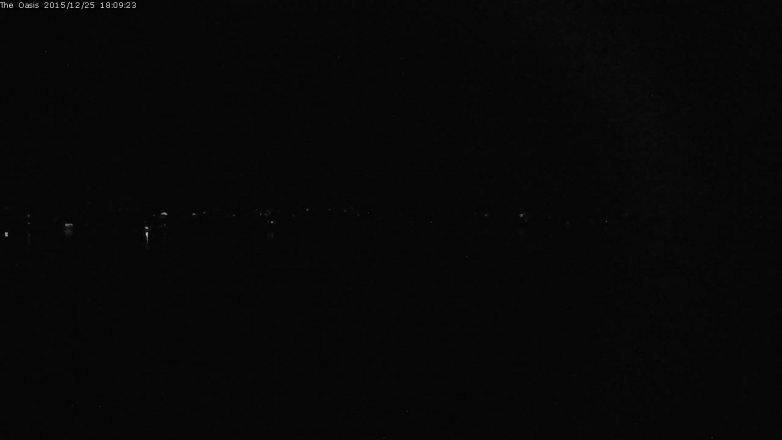 Lake Travis webcam, December 25, 2015 5:15 PM CT