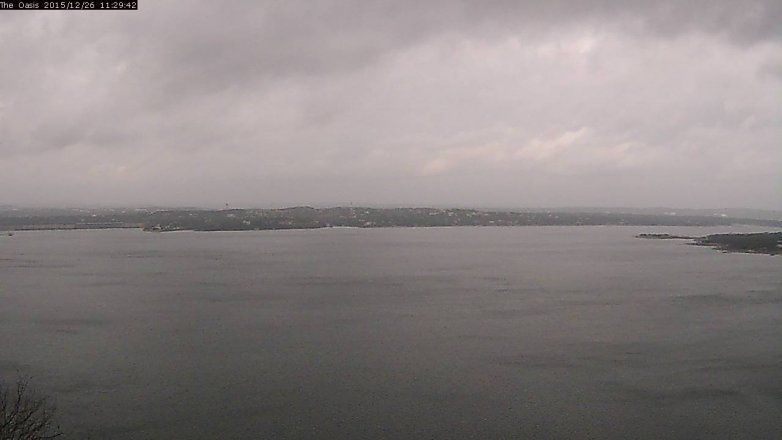 Lake Travis webcam, December 26, 2015 10:35 AM CT