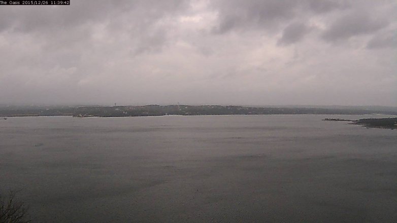 Lake Travis webcam, December 26, 2015 10:45 AM CT