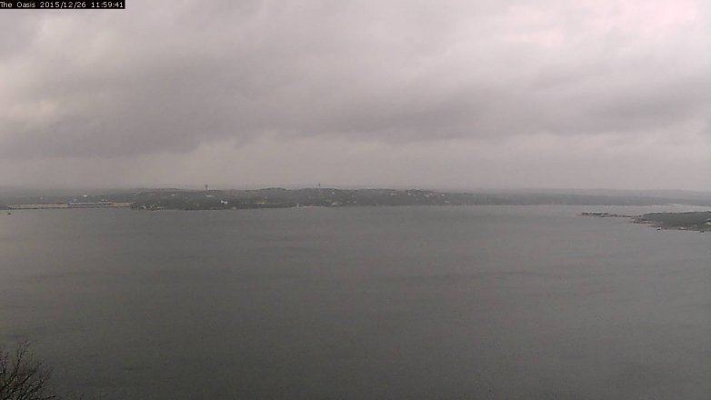 Lake Travis webcam, December 26, 2015 11:05 AM CT