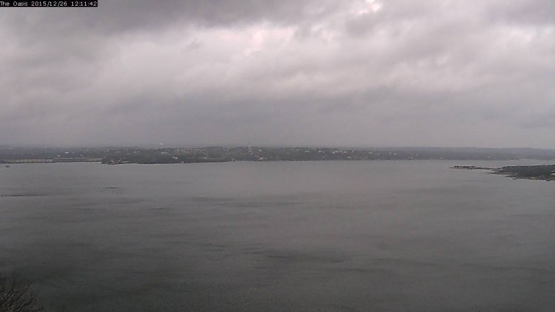 Lake Travis webcam, December 26, 2015 11:20 AM CT
