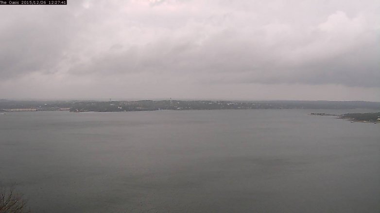 Lake Travis webcam, December 26, 2015 11:35 AM CT