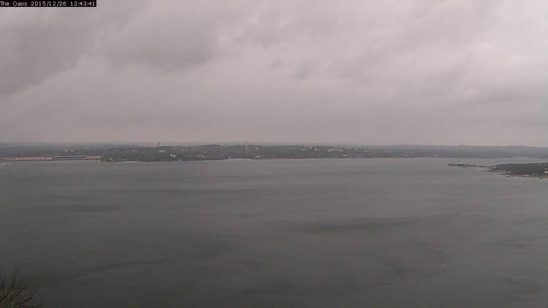 Lake Travis webcam, December 26, 2015 11:50 AM CT