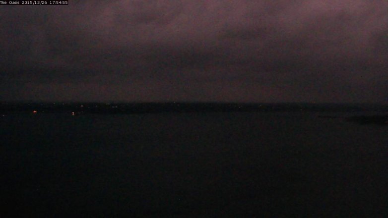 Lake Travis webcam, December 26, 2015 5:00 PM CT