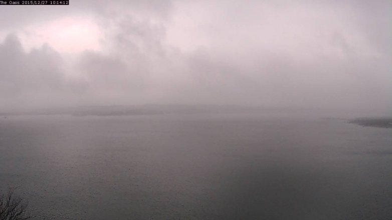 Lake Travis webcam, December 27, 2015 9:20 AM CT
