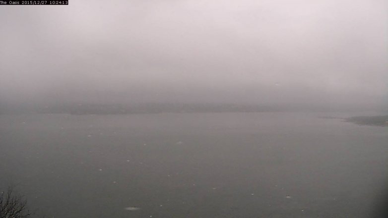 Lake Travis webcam, December 27, 2015 9:30 AM CT
