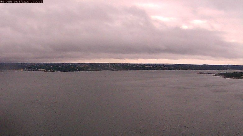 Lake Travis webcam, December 27, 2015 4:35 PM CT