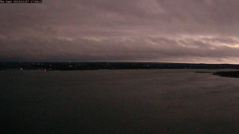 Lake Travis webcam, December 27, 2015 4:45 PM CT