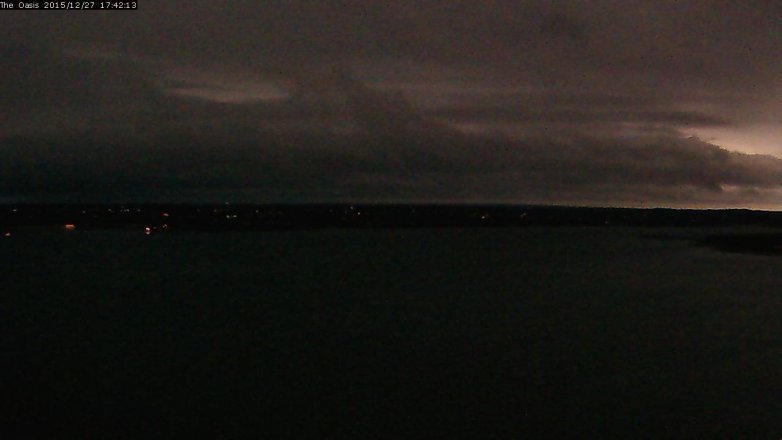 Lake Travis webcam, December 27, 2015 4:50 PM CT