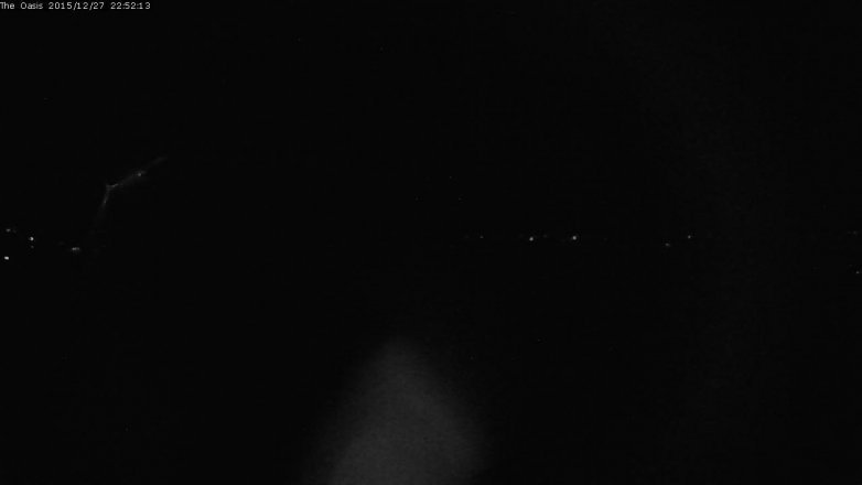 Lake Travis webcam, December 27, 2015 10:00 PM CT