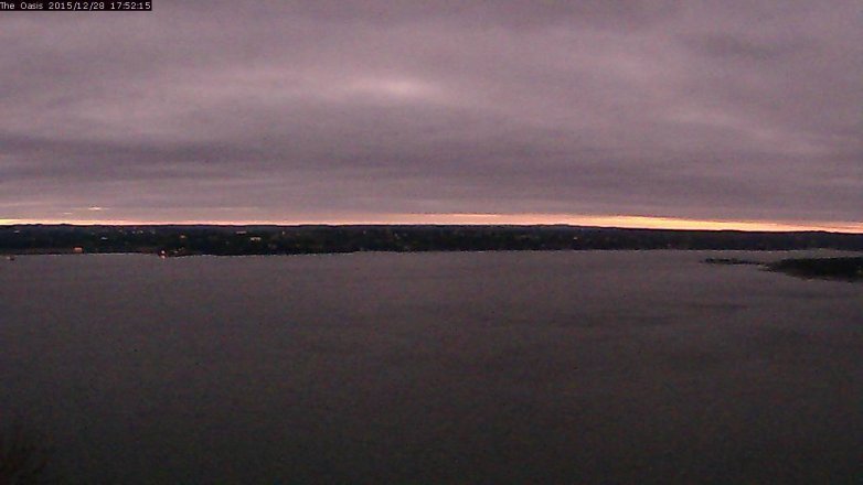 Lake Travis webcam, December 28, 2015 5:00 PM CT