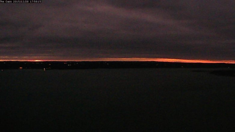 Lake Travis webcam, December 28, 2015 5:05 PM CT
