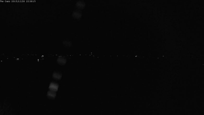 Lake Travis webcam, December 28, 2015 9:45 PM CT