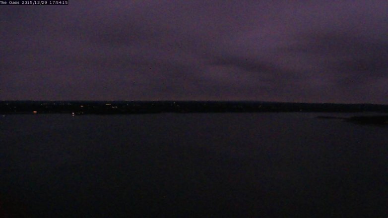 Lake Travis webcam, December 29, 2015 5:00 PM CT