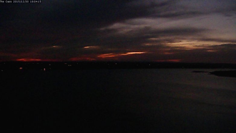 Lake Travis webcam, December 30, 2015 5:10 PM CT