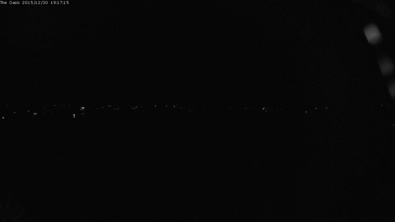 Lake Travis webcam, December 30, 2015 6:25 PM CT