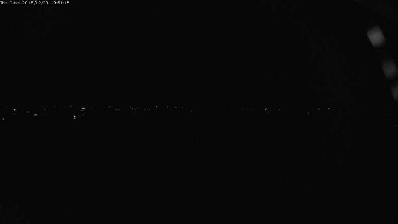 Lake Travis webcam, December 30, 2015 6:55 PM CT