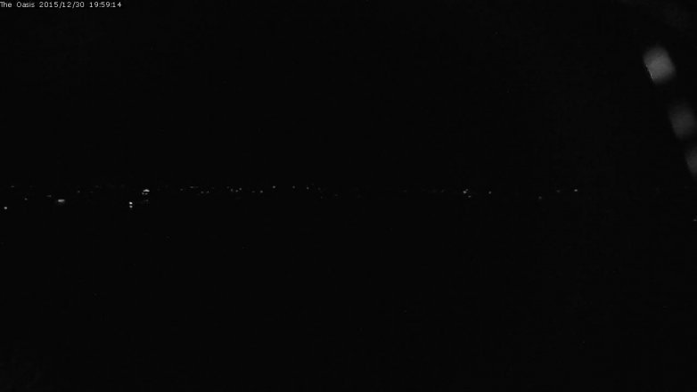 Lake Travis webcam, December 30, 2015 7:05 PM CT