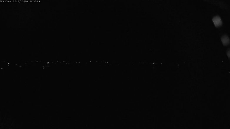 Lake Travis webcam, December 30, 2015 8:45 PM CT