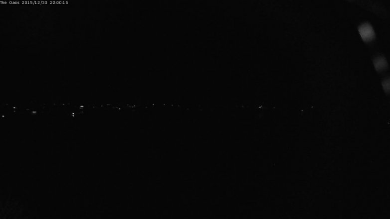 Lake Travis webcam, December 30, 2015 9:05 PM CT