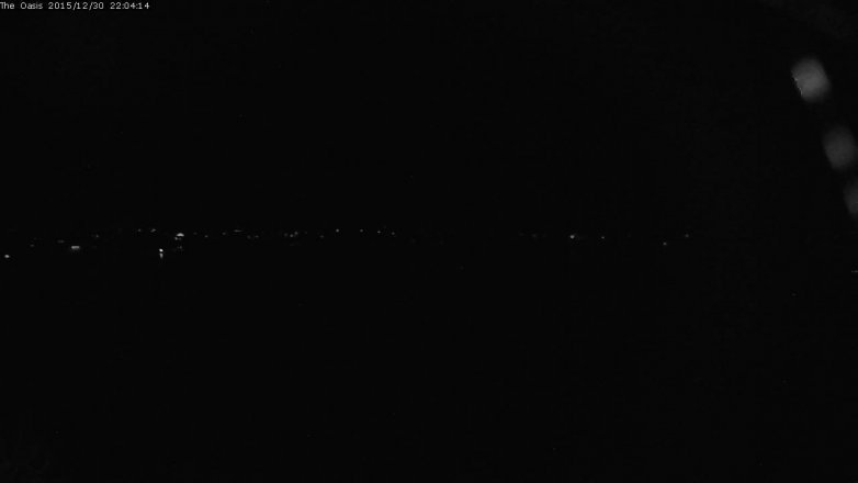 Lake Travis webcam, December 30, 2015 9:10 PM CT