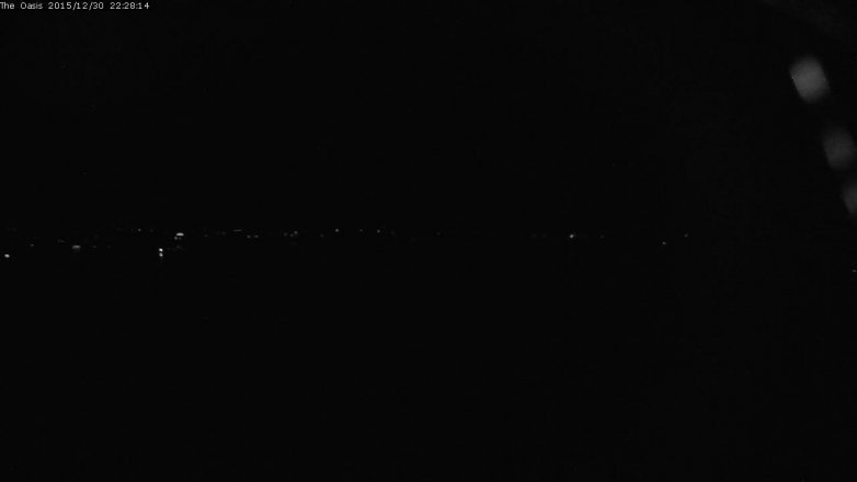 Lake Travis webcam, December 30, 2015 9:35 PM CT
