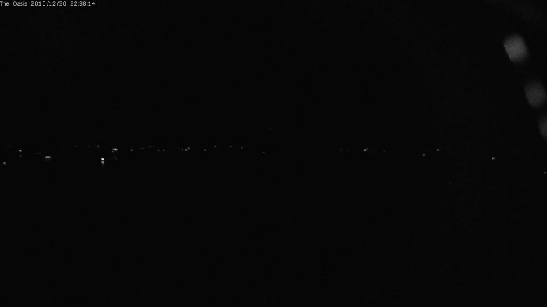 Lake Travis webcam, December 30, 2015 9:45 PM CT