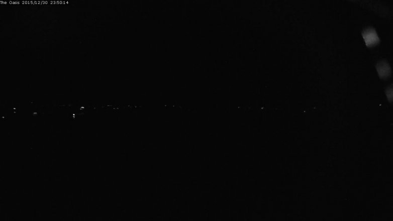 Lake Travis webcam, December 30, 2015 11:00 PM CT
