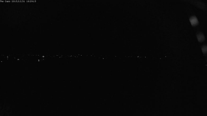 Lake Travis webcam, December 31, 2015 5:35 PM CT