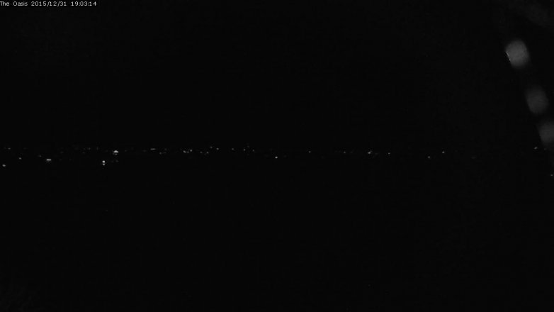 Lake Travis webcam, December 31, 2015 6:10 PM CT