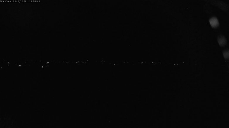 Lake Travis webcam, December 31, 2015 7:00 PM CT