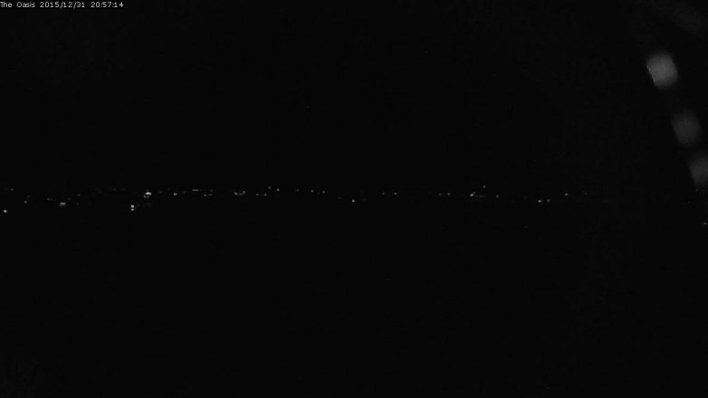 Lake Travis webcam, December 31, 2015 8:05 PM CT