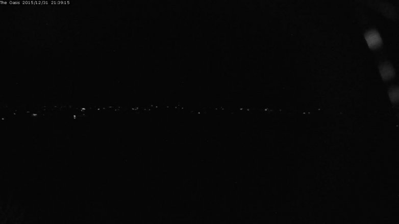 Lake Travis webcam, December 31, 2015 8:45 PM CT